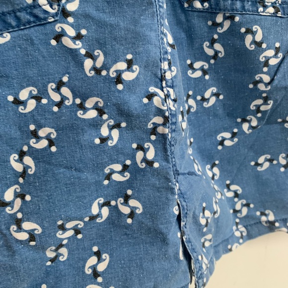 Esprit Printed Jean Skirt Vintage - Picture 5 of 14